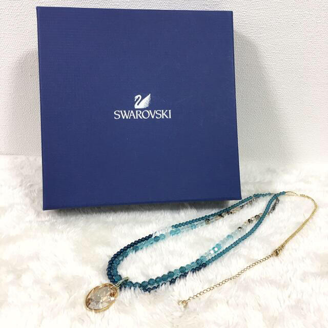 SWAROVSKI(スワロフスキー)の♡レア品♡ SWALOVSKI スワロフスキー ゴージャス ネックレス レディースのアクセサリー(ネックレス)の商品写真