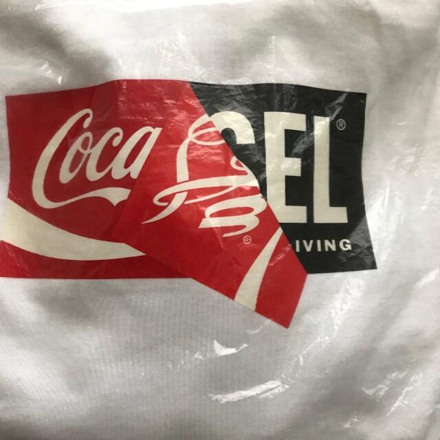DIESEL パーカー　Coca-Cola コカコーラ　ロゴ　ホワイト XL