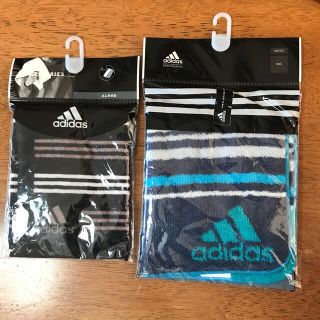 アディダス(adidas)の✩新品未開封✩adidas ハンドタオル2枚(タオル/バス用品)