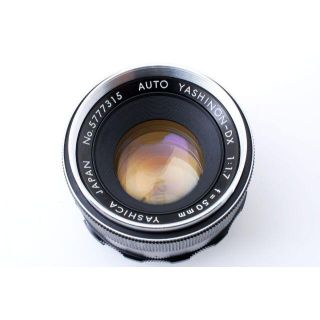 ◎フレア◎ YASHICA AUTO YASHINON-DX 50mm F1.7の通販 by ゆ ...