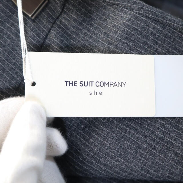 THE SUIT COMPANY(スーツカンパニー)の未使用 ザスーツカンパニー スカート スーツ セットアップ 38 グレー レディースのフォーマル/ドレス(スーツ)の商品写真