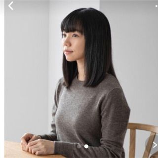 ムジルシリョウヒン(MUJI (無印良品))の※最終値下げ※　無印良品 ヤクウール ワンピース 茶(ひざ丈ワンピース)