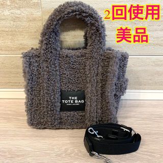 マークジェイコブス(MARC JACOBS)の【美品】マークジェイコブス テディ トートバッグ ミニ(トートバッグ)