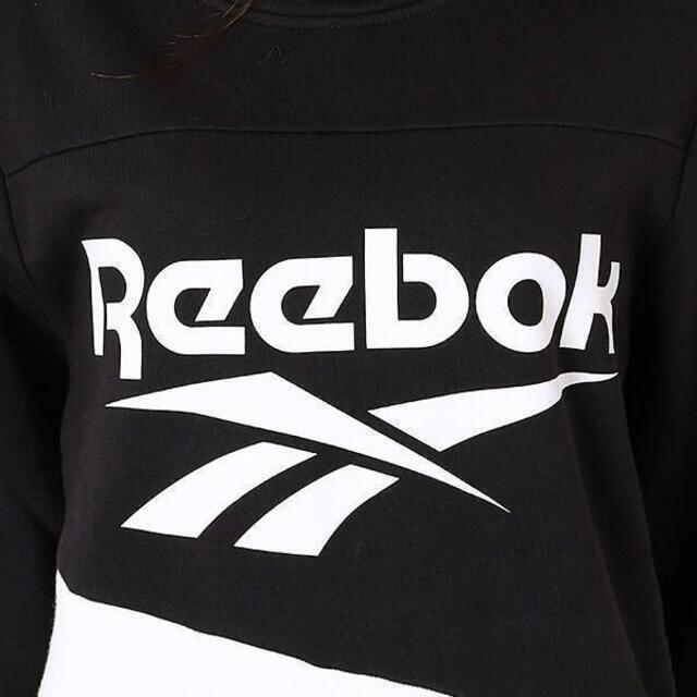 Reebok(リーボック)の【完売品】Reebok クラシックス 　ロングパーカー　ブラック　L レディースのトップス(パーカー)の商品写真