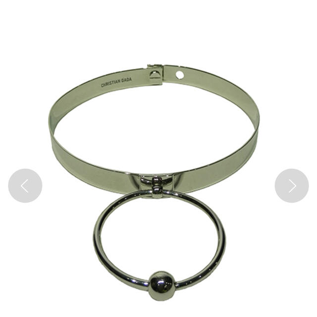 CHRISTIAN DADA "You" Ball Hoop Choker