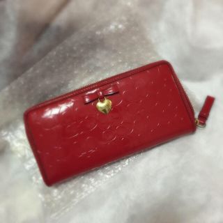 コーチ(COACH)のCOACH 長財布 赤 リボン♡交渉OK(財布)