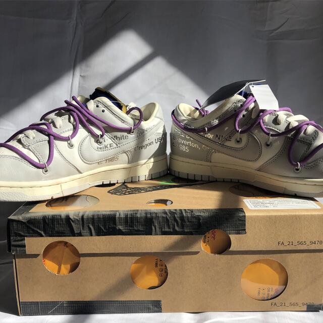 Off-White x Nike Dunk Low Lot 48 【訳あり】