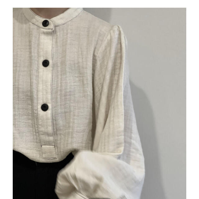 agawd新品タグ付き Puffsleeve Gauze Blouse  完売品