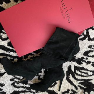 ヴァレンティノガラヴァーニ(valentino garavani)のヴァレンティノ（Valentino）ニーハイブーツ24.5cm(ブーツ)