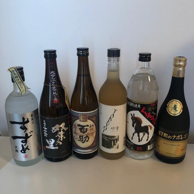 100【麦焼酎飲み比べ6本セット】＼送料無料でお得！／ 食品/飲料/酒の酒(焼酎)の商品写真