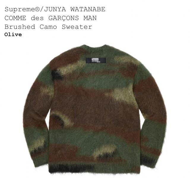 Supreme(シュプリーム)のSupreme JUNYA WATANABE Camo Sweater M メンズのトップス(ニット/セーター)の商品写真