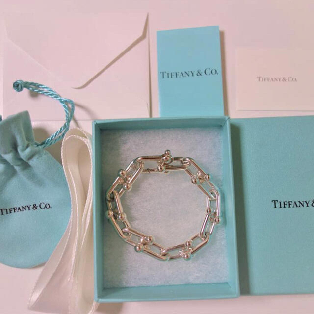 最終値下げ　Tiffany ハードウェアリンクブレスレット 1