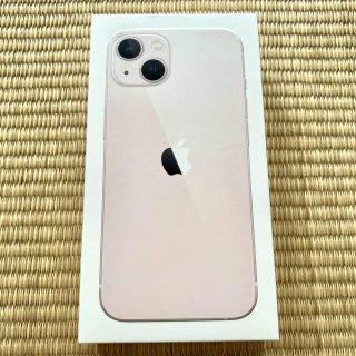 アイフォーン(iPhone)の新品未使用 SIMフリー iPhone 13 128GB ピンク(スマートフォン本体)