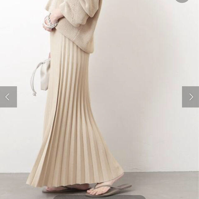 DEUXIEME CLASSE(ドゥーズィエムクラス)の【新品未使用】beauty pleated スカート レディースのスカート(ロングスカート)の商品写真