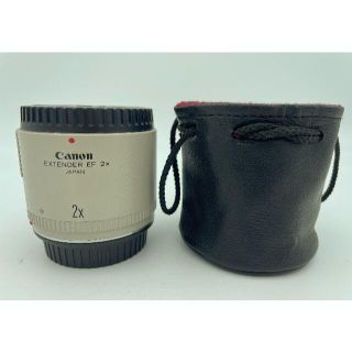 キヤノン(Canon)のキャノン CANON EXTENDER EF2×　専用ポーチ付き(レンズ(単焦点))