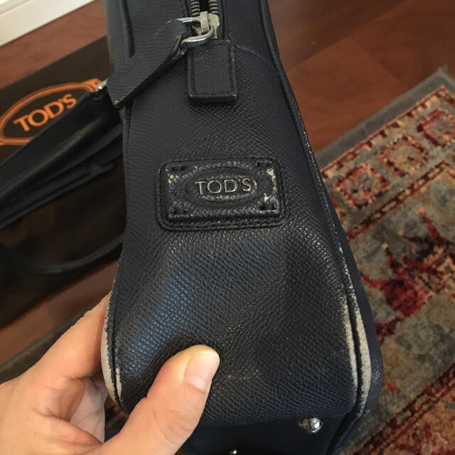 TOD'S(トッズ)のトッズ　ビジネスバッグ　ネイビー メンズのバッグ(ビジネスバッグ)の商品写真