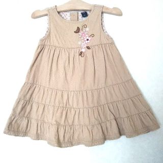 ベビーギャップ(babyGAP)のbaby GAP ベビーギャップ ワンピース 女の子 コーデュロイ ティアード(ワンピース)