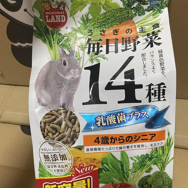 名古屋駅限定 うさぎ 毎日野菜ペレット チモシー ラビット 餌 ハムスターの通販 By 購入前にコメントください ラクマ