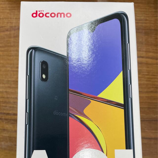 docomo　Galaxy a21 ブラック