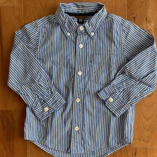 ベビーギャップ(babyGAP)の長袖シャツ ボタンダウンシャツ ギャップ　babyGAP 95cm(ブラウス)