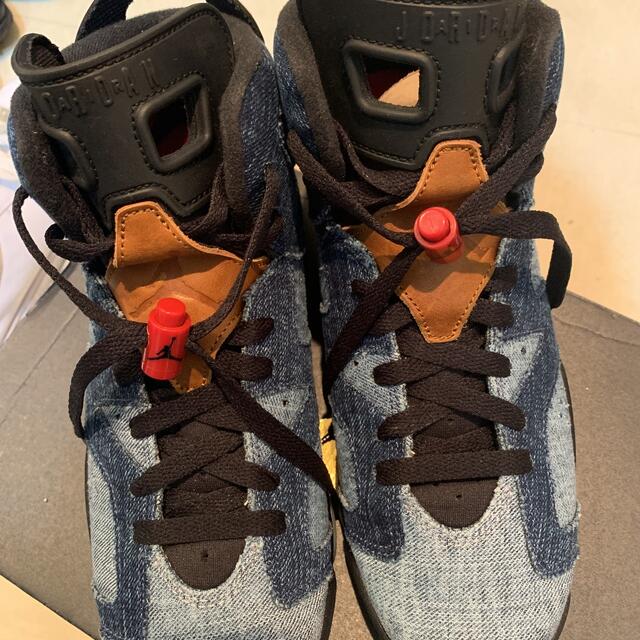 NIKE スニーカー エアジョーダン6レトロ デニム 24.5 | www