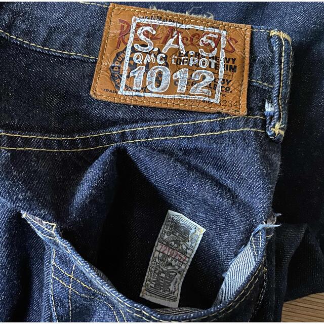 リアルマッコイズ S613 SADDLE PANTS W34 (リジット)