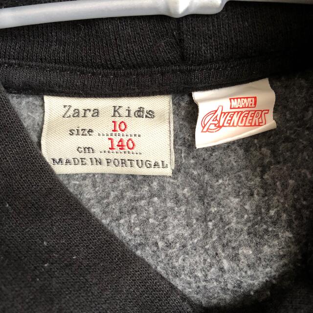 ZARA KIDS(ザラキッズ)のパーカー　子ども キッズ/ベビー/マタニティのキッズ服男の子用(90cm~)(Tシャツ/カットソー)の商品写真