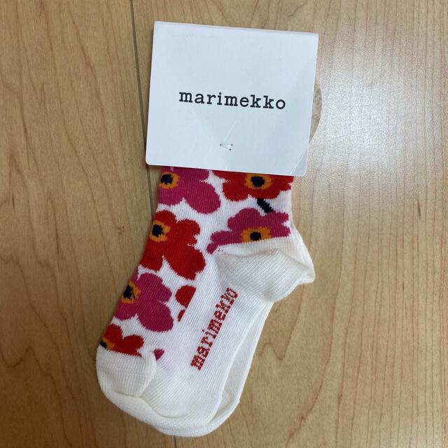 marimekko(マリメッコ)のマリメッコ靴下　ベビー キッズ/ベビー/マタニティのこども用ファッション小物(靴下/タイツ)の商品写真