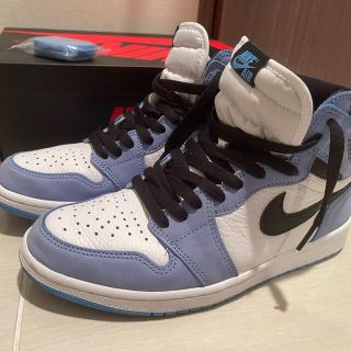 ナイキ(NIKE)のnike air jordan 1 university blue 26.5 (スニーカー)