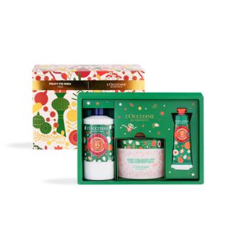 ロクシタン(L'OCCITANE)の【新品】ロクシタン L’OCCITANE フルーティフィグ スノーシア トリオ(ボディクリーム)