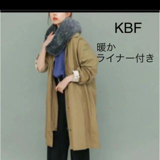 ケービーエフ(KBF)のKBF ミリタリーコート　ボア付き(モッズコート)