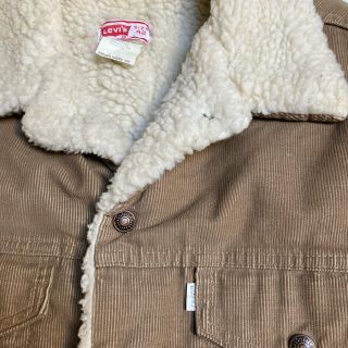 リーバイス(Levi's)のVINTAGE LEVIS corduroy BOA JACKET (Gジャン/デニムジャケット)