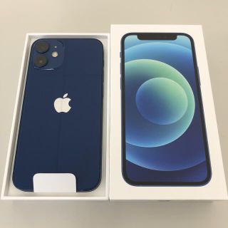 アップル(Apple)の新品 Simフリー iPhone 12 mini 64GB Blue(スマートフォン本体)