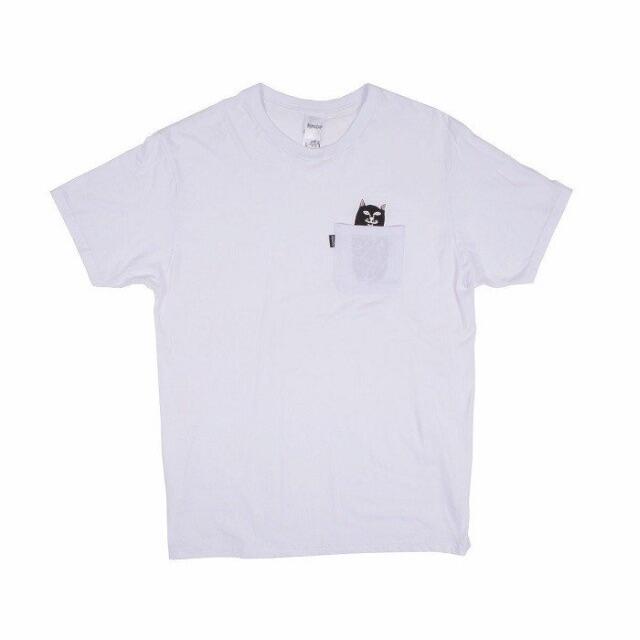 RIPNDIP Tシャツ LORD JERMAL POCKET ホワイト M