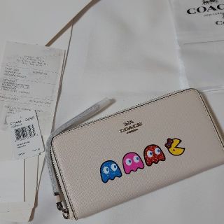 コーチ(COACH)の新品 未使用 coach 長財布 パックマン(財布)