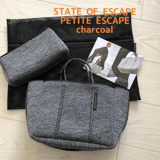 STATE OF ESCAPE  プチエスケープ  チャコール　新品