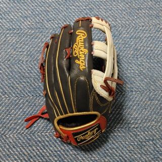 ローリングス(Rawlings)の【中古】Rawlings　一般軟式用グラブ(外野手用)　HOHメジャースタイル(グローブ)