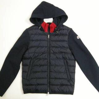 モンクレール(MONCLER)のサイズM■新品本物■モンクレール■スウェット切替ダウンジャケット■メンズ(ダウンジャケット)