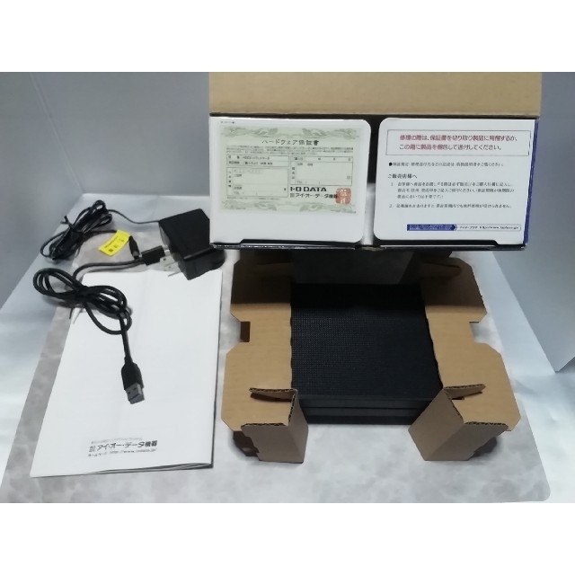 IODATA(アイオーデータ)の#値下げ　外付けHDD_3TB_I・O DATA HDCZ-UTL3K スマホ/家電/カメラのテレビ/映像機器(その他)の商品写真