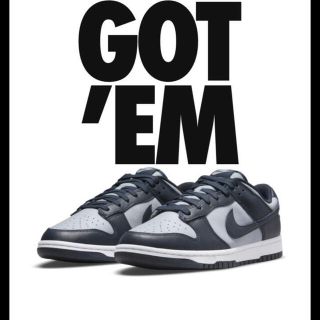 ナイキ(NIKE)の【27cm】Nike Dunk low Championship Gray(スニーカー)