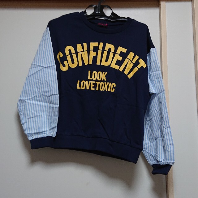 Lovetoxic ラブトキシック 長袖トレーナー140 スウェットトレーナー Lovetoxic ラブトキシック 長袖トレーナー140 スウェットトレーナー