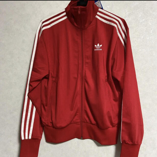 adidas(アディダス)のアディダスオリジナルス  トラックジャケット　メンズ　S レッド メンズのトップス(ジャージ)の商品写真