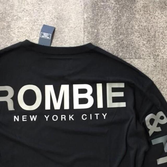 Abercrombie&Fitch(アバクロンビーアンドフィッチ)のAbercrombie&Fitchアバクロ★メンズ★バックロゴのロングスリーブL メンズのトップス(Tシャツ/カットソー(七分/長袖))の商品写真