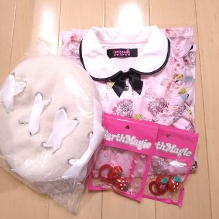 アースマジック(EARTHMAGIC)の即購入🆗♥️　新品、美品Set♡120♡　4点☘️(ワンピース)