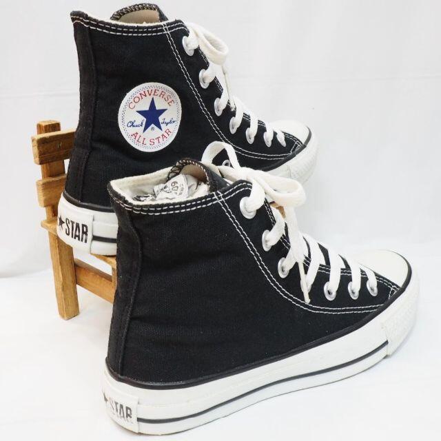 CONVERSE(コンバース)の専用 人気商品 コンバース★オールスターOXブラック/ホワイト22cmハイカット レディースの靴/シューズ(スニーカー)の商品写真