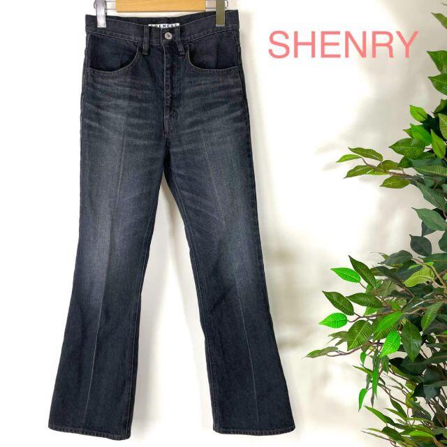 SHENRY シーナリー センタープレスデニムパンツ 3521 - デニム/ジーンズ