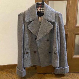 バーバリー(BURBERRY)のバーバリー レディース ショート コート(ピーコート)