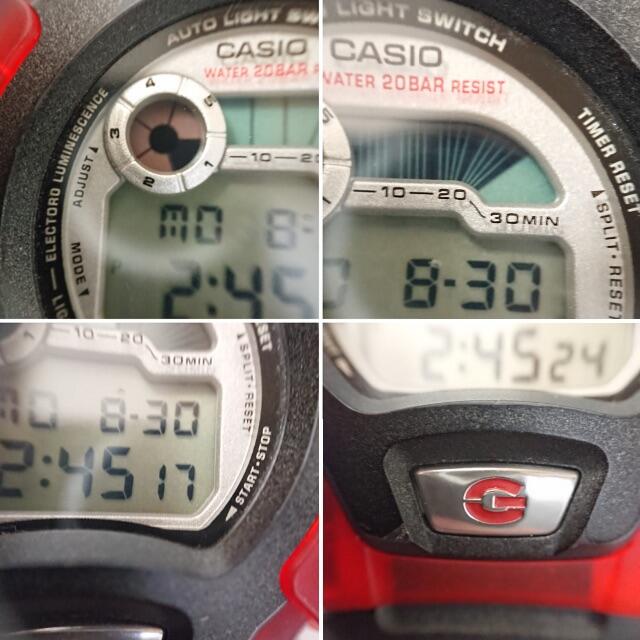 G-SHOCK - 0176 動作品 G-SHOCK X-treme DW-004 レッド ブラック G-SHOCK - 0176 動作品 G-SHOCK X-treme DW-004 レッド ブラック