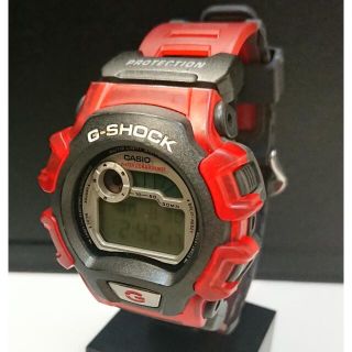 ジーショック(G-SHOCK)の0176 動作品 G-SHOCK X-treme DW-004 レッド ブラック(腕時計(デジタル))