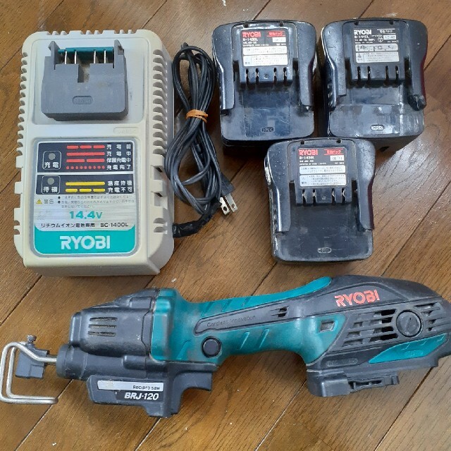 リョービ(RYOBI) 充電式小型レシプロソー BRJ-120L5 619602A 電動工具